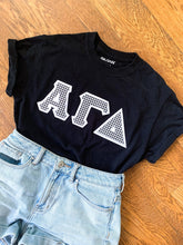 Load image into Gallery viewer, Houndstooth Sorority Letters - DISCONTINUED

